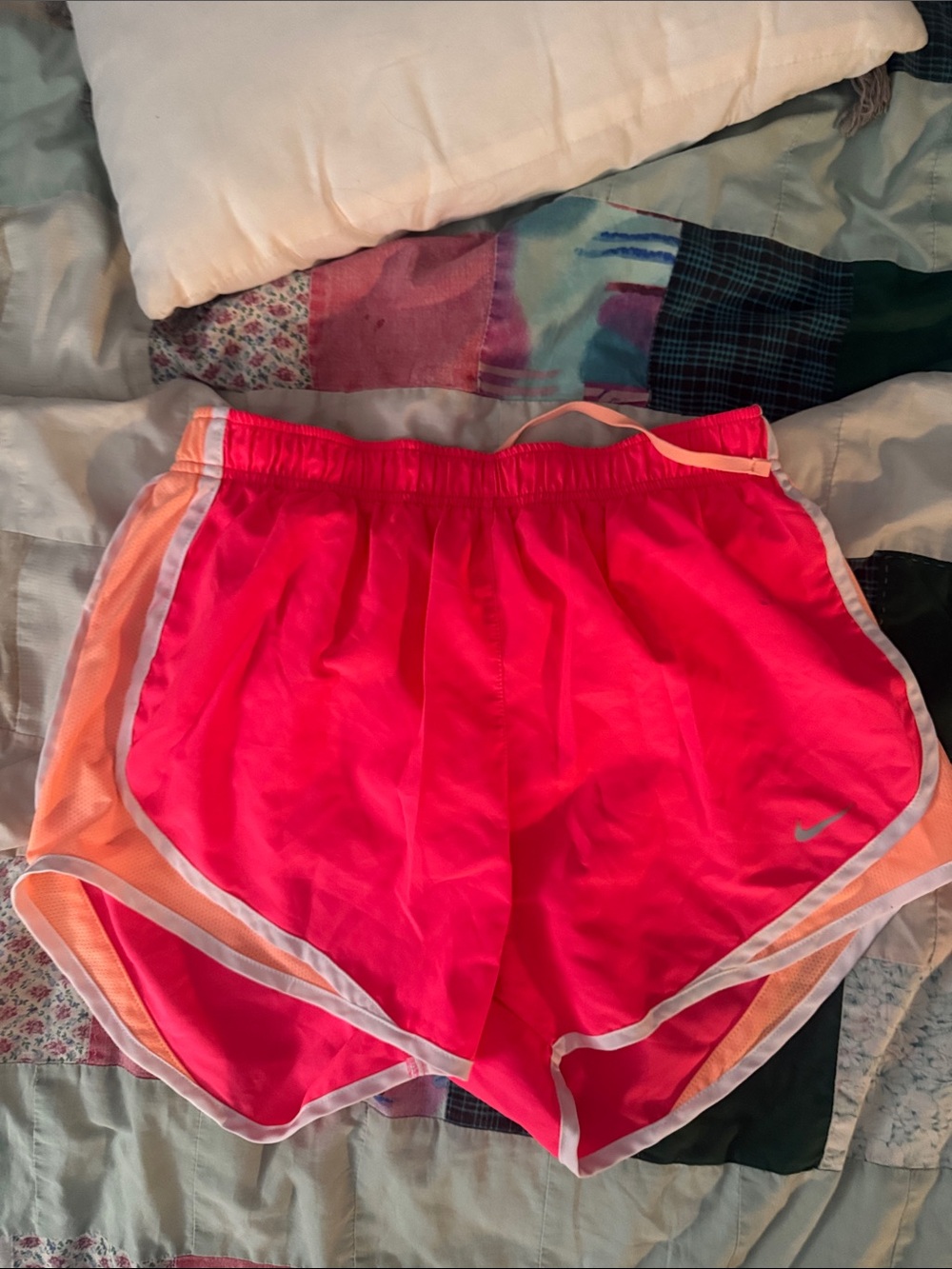 Nike Women’s Hot Pink & Peach Athletic Shorts